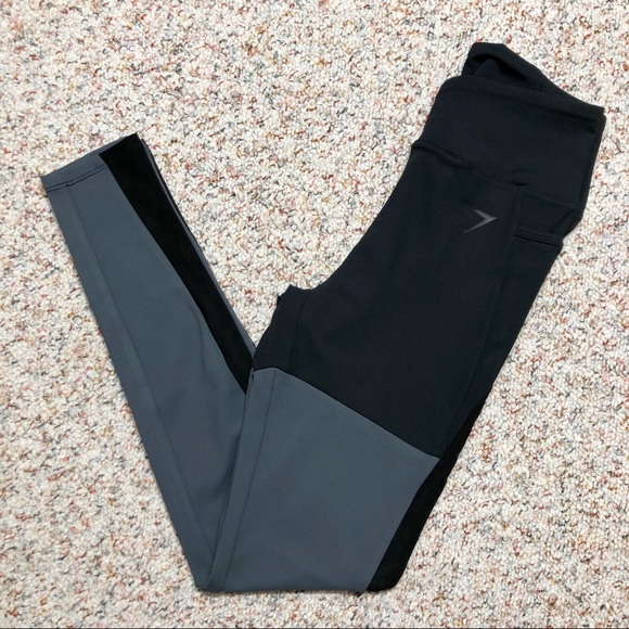 Gymshark Pants - Gymshark Nikki B Black Marl Dynamic Leggings